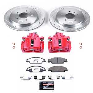 PowerStop KC1425 fits Cadillac CTS Rear Z26 Street Warrior Brake Kit w/Calipers