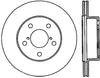 Stoptech 127.47023L 05-07 fits Subaru Impreza WRX/STi Slotted & Drilled Left Rear Rotor