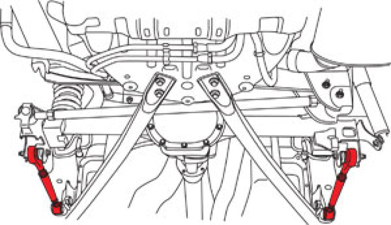 SPC Performance 72345 fits Ford 05-10 Mustang (V6/V8) Rear Adjustable Trailing Arms