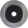 Stoptech 127.61026L Slotted & Drilled Sport Brake Rotor