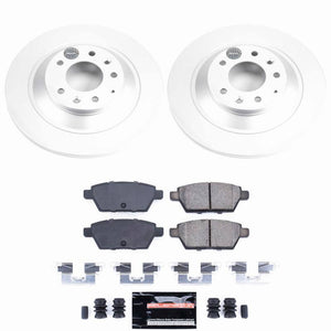 Power Stop 06-07 Mazda 6 Rear Z23 Coated Brake Kit