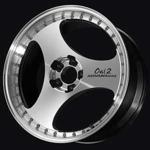 Advan YAP8J41THB RSII 18X9.5 +41 5x98 PCD Racing Hyper Black