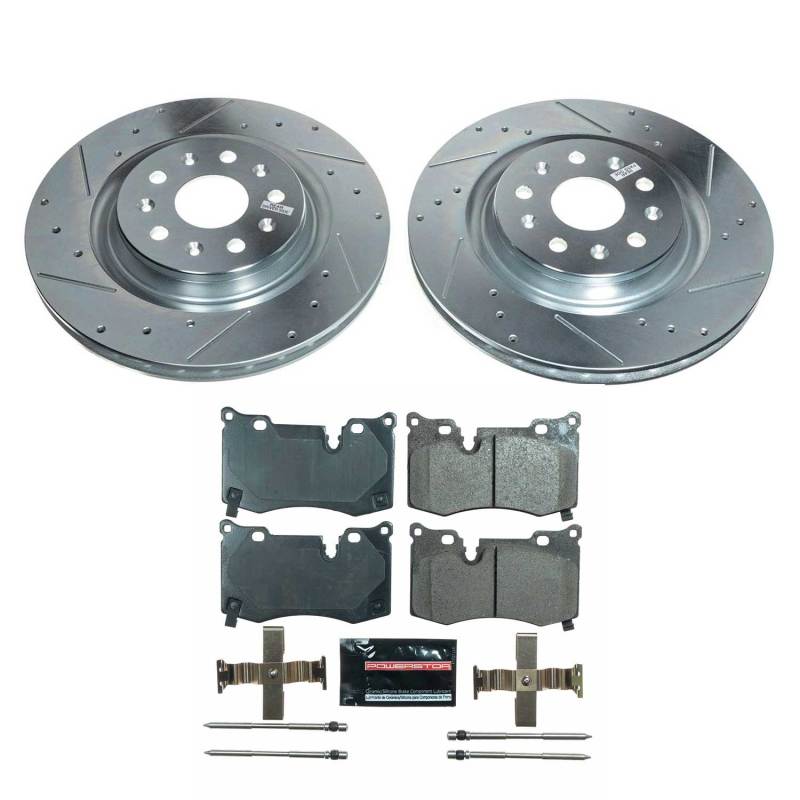 PowerStop K8528 fits Chevrolet 20-21 Corvette Rear Z23 Evolution Brake Kit