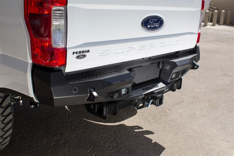 Addictive Desert Designs R161231280103 fits Ford 17-18 F-250 Raptor Stealth Fighter Rear Bumper w/ Backup Sensor Cutout