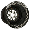 Weld  84B-616B278UB V-Series 16x16 / 5x4.75 BP / 4in. BS Black Wheel - Black Dou