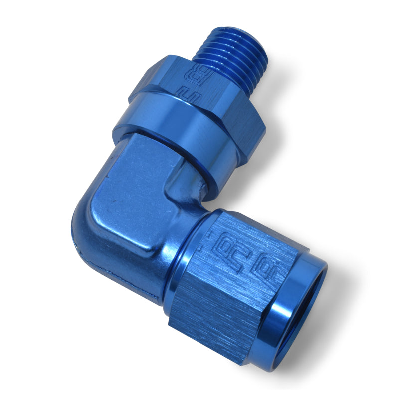 Russell 614026 Performance -6 AN 90 Degree Female to Male 3/8in Swivel NPT Fitting