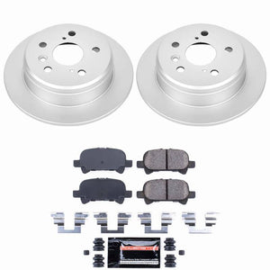 Power Stop 00-01 Toyota Camry Rear Z23 Coated Brake Kit