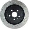 Stoptech 127.62119L Slotted & Drilled Sport Brake Rotor