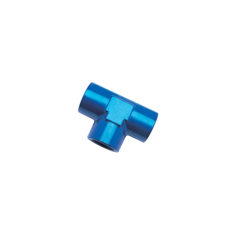 Russell 661730 Performance 3/8in Female Pipe Tee Fitting (Blue)
