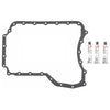 Fel-Pro OS30804 Volkswagen Jetta OS 30804 Engine Oil Pan Gasket Set High-Temperature Rubber-Coated Fiber
