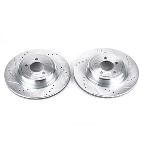 PowerStop fits Dodge 06-18 Charger Rear Evolution Drilled & Slotted Rotors -