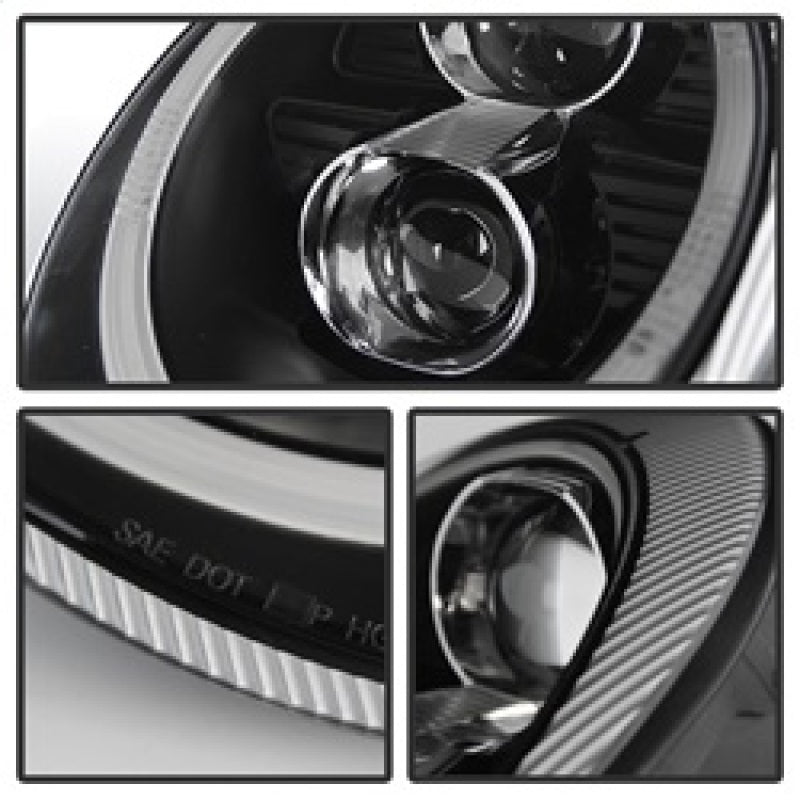 Spyder 5080134 fits Porsche 05-20 911 997 2009 Projector Headlights Halogen Mod