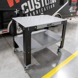 Wehrli Modular Steel Work Bench Top/Shelf Kit - 32in x 48in x .120in Thick (Raw Steel)