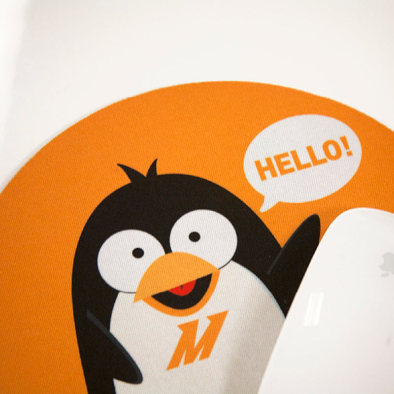 Mishimoto MMPROMO-MPAD-HELLO Chilly The Penguin Mouse Pad