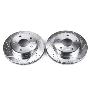PowerStop fits Dodge 05-11 Dakota Front Evolution Drilled & Slotted Rotors -