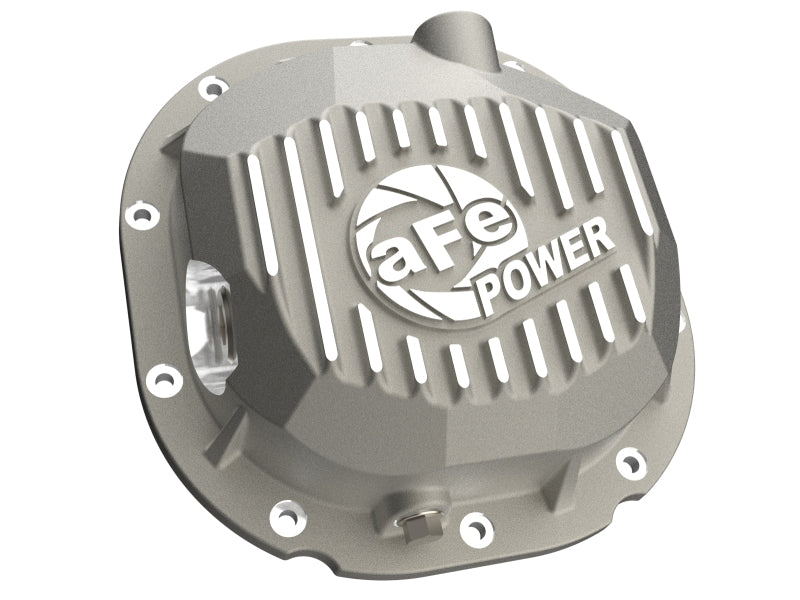 aFe 46-71410A 90-14 fits Ford F-150 Rear Differential Cover - Raw w/ Machined Fins
