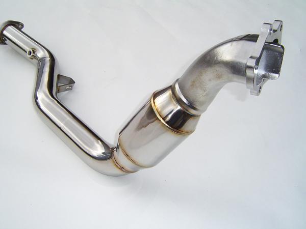 Invidia HS05SW1DPC 02-07 WRX/STi Polished Divorced Waste Gate Downpipe with High