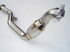 Invidia HS05SW1DPC 02-07 WRX/STi Polished Divorced Waste Gate Downpipe with High
