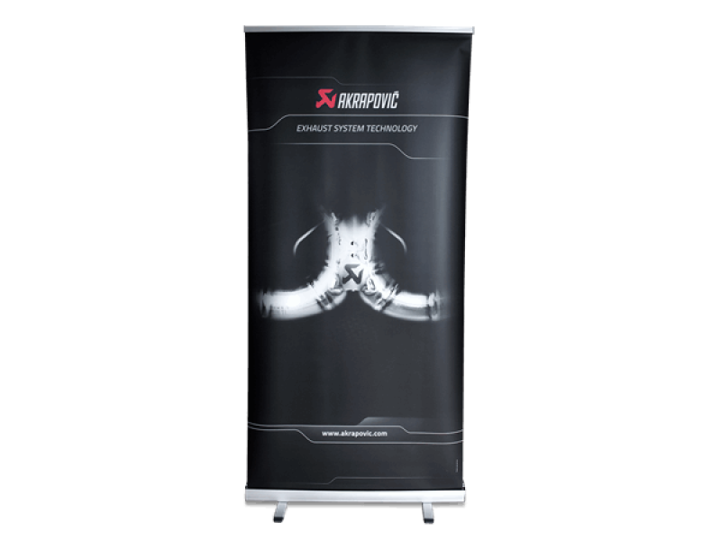 Akrapovic 801158 Pull Up Banner MC and Car