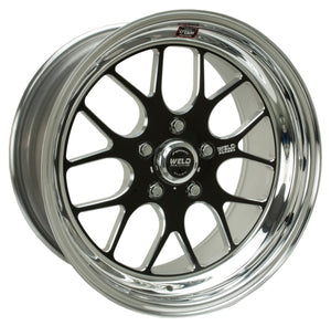 Weld  77LB8115B57A S77 18x11.5 / 5x4.75 BP / 5.7in. BS Black Wheel (Low Pad) - N