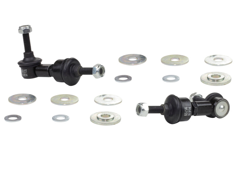 Whiteline KLC107 fits Nissan 89-98 240SX S13 & S14 Front Swaybar link kit-adjustable ball end links