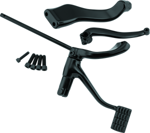 Bikers Choice 492094 14-Up Sportster 2 Inch Extended Mid Control Kit Black