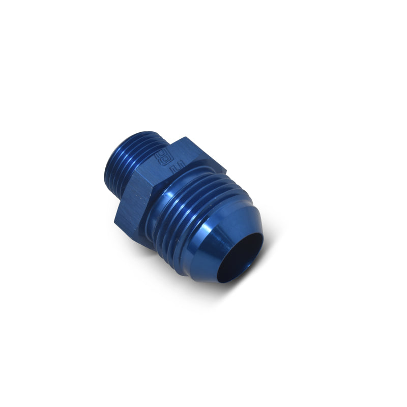 Russell 670240 Performance -6 AN Flare to 10mm x 1.5 Metric Thread Adapter (Blue)
