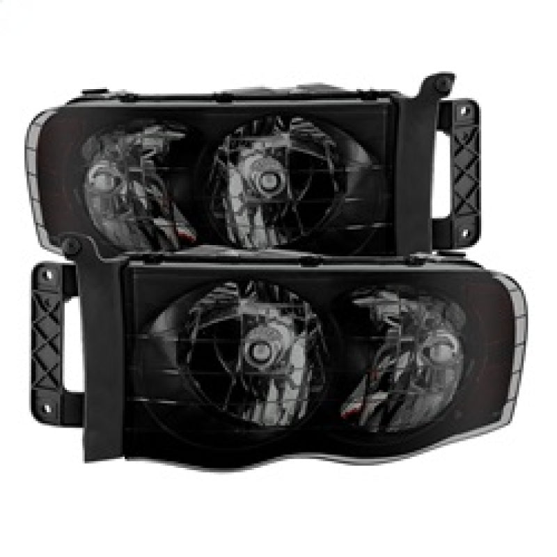 9030352 Xtune fits Dodge 02-05 Ram 1500 Amber Crystal Headlights HD-JH-DR02-AM