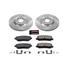 PowerStop K6538 fits Chrysler 15-17 200 Front Z23 Evolution Sport Brake Kit