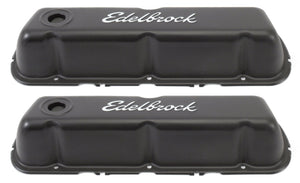 Edelbrock 4603 Valve Cover Signature Series fits Ford 260-289-302-351W CI V8 Black