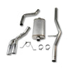 JBA 30-3054 04-19 fits Chevy Silverado 4.8L/5.3L (Excl Reg Cab) 304SS Dual Exit Cat-Back Exhaust w/3in Tips