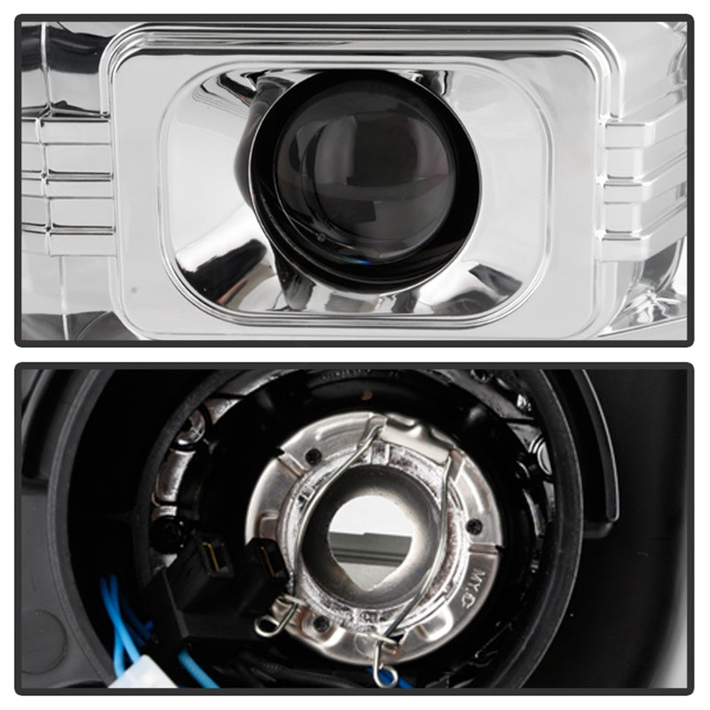 Spyder 5086594 fits Dodge 04-06 Durango Projector Headlights - Chrome PRO-YD-DD