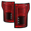 Spyder 5085320 fits Ford 15-18 F-150 LED Tail Lights (w/Blind Spot) - Red Clear