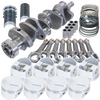 Eagle 18001L030 fits Chevy 454 1Pc Closed 4.000in Crank 6.135in I-Beam Rods 4.280in Pistons Rotating Assembly