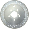 Stoptech 227.47029R Select Sport 09-13 fits Subaru Forester Slotted and Drilled Right Rear Rotor