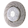 SHW Performance BFR44461 SHW 05-06 fits BMW M3 3.2L Right Front Cross-Drilled Lightweight Brake Rotor (34112282446)