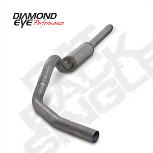 Diamond Eye Performance K4310S Diamond Eye KIT 4in Catback Single SS: 94-97 fits FORD 7.3L F250/F350 PWRSTROKE
