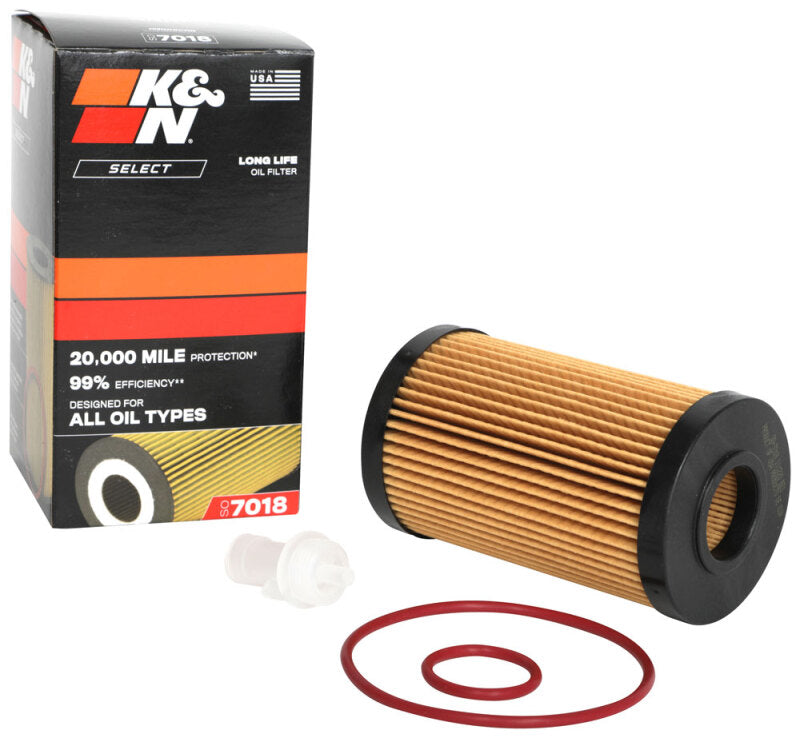 K&N Engineering SO-7018 K&N 22-24 fits Lexus IS/LC500 / 07-21 Toyota Tundra Oil Filter