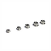 Ticon 126-10515-0110 Industries Titanium Nut Flanged M10x1.25TP 17mm 6pt Head