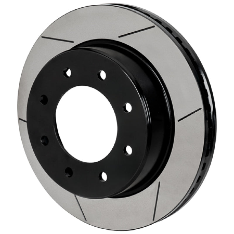 Wilwood 160-17601-GTB GT Vented Rotor & Hat 15 x 1.50 8 x 6.5 - Black