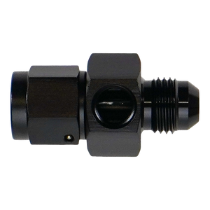 DeatschWerks 6-02-0773-B 6AN Male Flare to Female Flare Swivel with 1/8th NPT