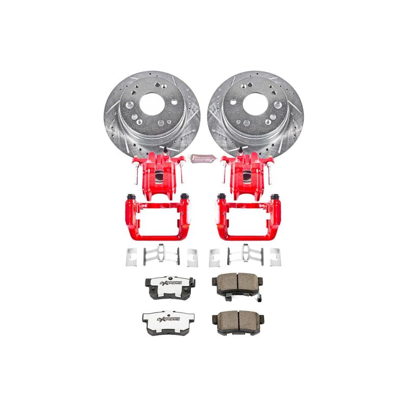 PowerStop KC2383 26 fits Acura CL Rear Z26 Street Warrior Brake Kit w/Calipers