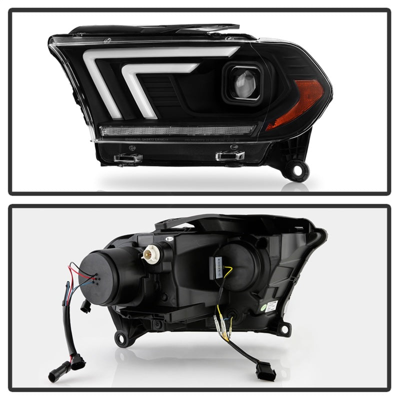 Spyder 5088284 fits Dodge 11-13 Durango Halogen Model Only Projector Headlights
