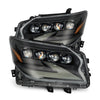 AlphaRex 880301 fits Lexus 14-19 GX460 (Non-AFS) NOVA LED Proj Headlights Alpha Black w/Activ Light/Seq Signal