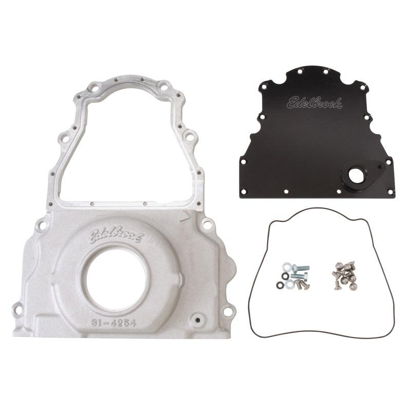 Edelbrock 4255 Timing Cover 2-Piece for fits GM Gen 4 Ls-Series