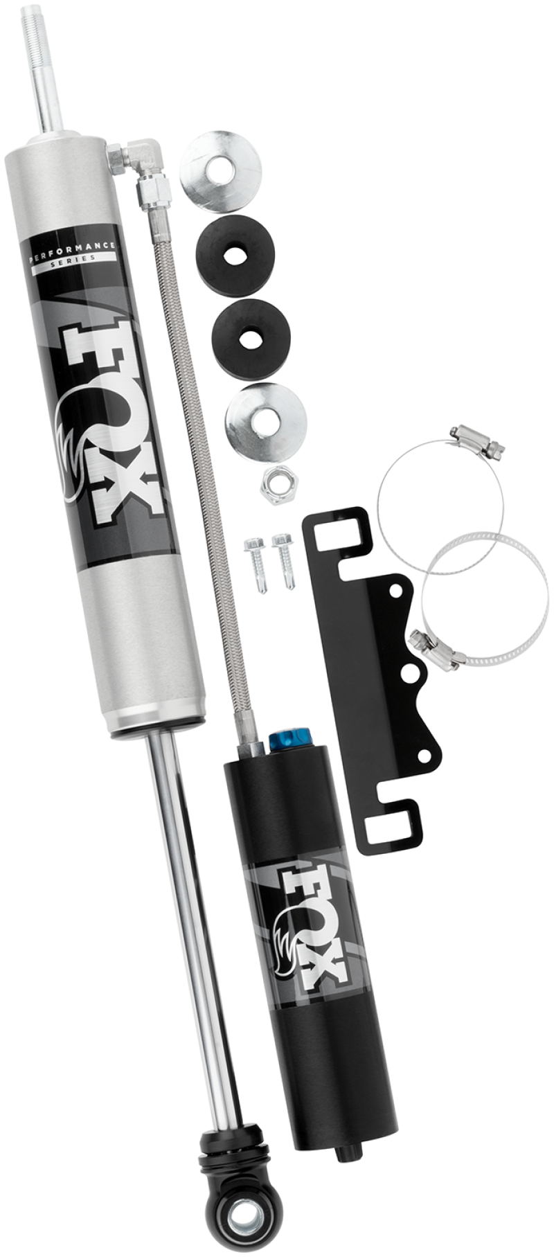 Fox 985-26-161 17-19 fits Ford F250/F350 2.0 Performance Series Remote Reservoir Adj. Front Shocks 0-1.5in Lift