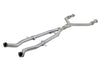 AFE 49-36131  2.5in to 3in 304 SS Y-Pipe Exhaust System 16-18 fits Infiniti Q50