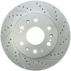 Stoptech 227.66057L Select Sport 07-11 fits GM Silverado 1500 Slotted and Drilled Left Front Rotor
