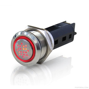 Hella LA958456001 Warning Buzzer Mg12 Red 8Hg