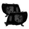 9030420 Xtune fits Toyota 05-11 Tacoma Amber Crystal Headlights Black Smoked H
